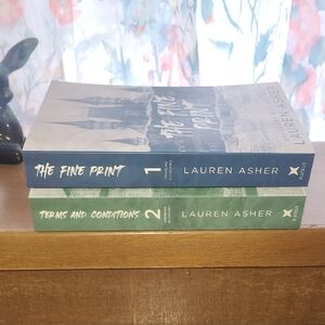 Lauren Asher - The Fine Print & Terms and Conditions UK Editions